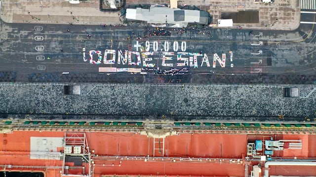 Protesta frente a Palacio Nacional