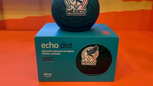 Echo Dot se viste con colores de la Selección Mexicana