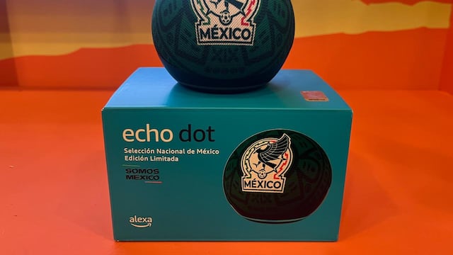 Echo Dot se viste con colores de la Selección Mexicana