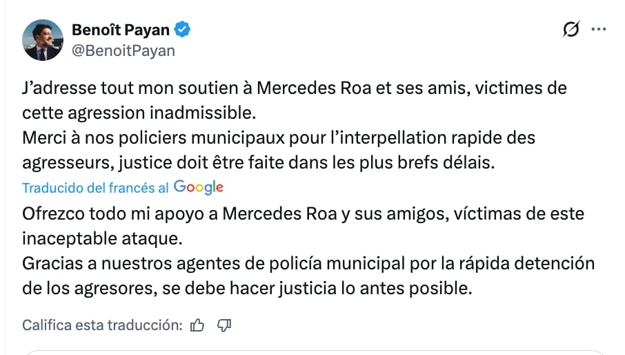 Benoît Payan, alcalde de Marsella