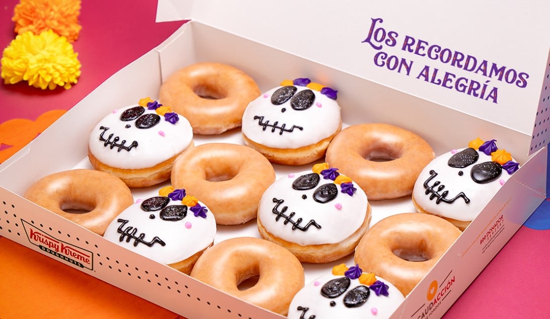 Dona Katrina en Krispy Kreme