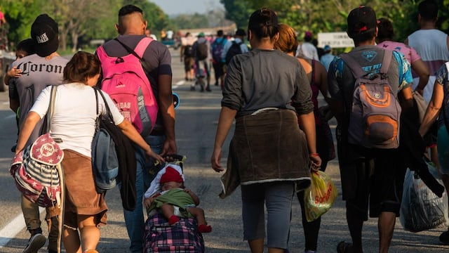 Migrantes en Villa Comatitlán, Chiapas