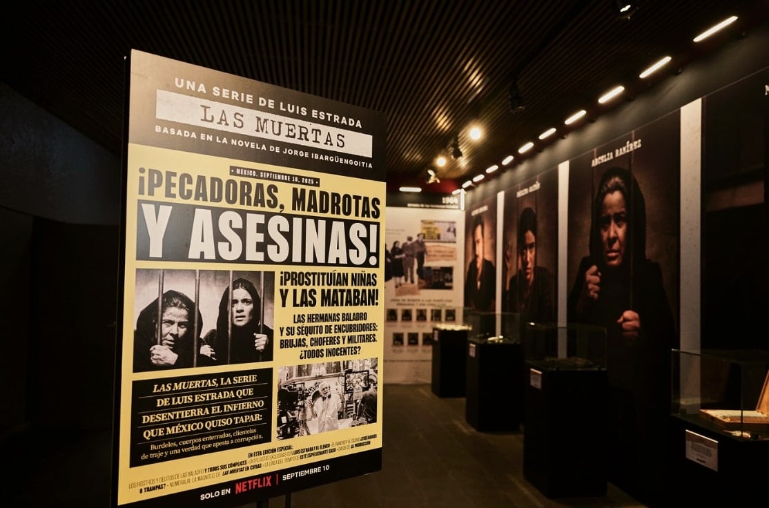 Exposición de Las Muertas de Netflix