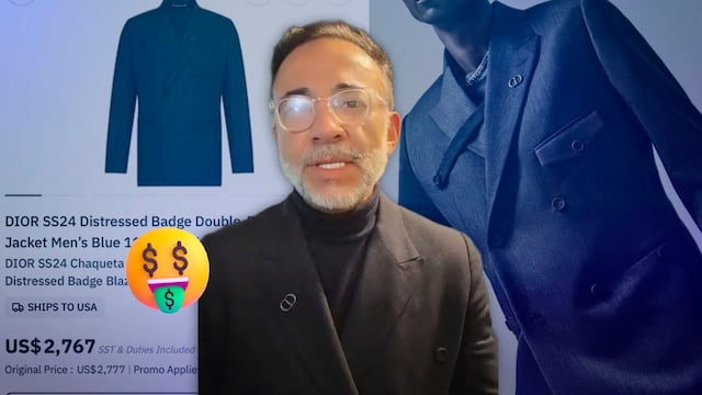 Alcalde de Metepec aparece con saco Dior valuado en más de 50 mil pesos