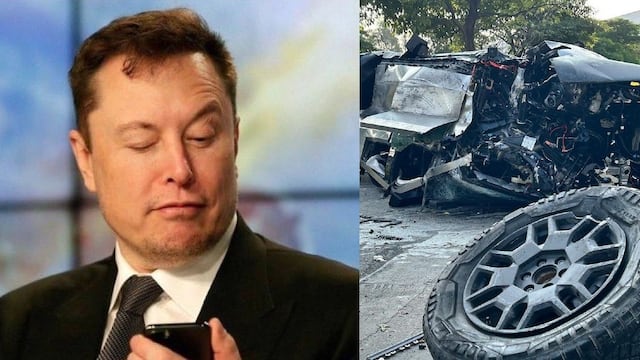 Elon Musk presume la resistencia de la Cybertruck tras brutal choque en Guadalajara que dejó 4 heridos