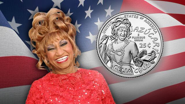 Celia Cruz tiene moneda especial en Estados Unidos; en Cuba ni estatua tiene