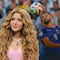 Shakira sorprende al aparecer en el Argentina vs Cabo Verde
