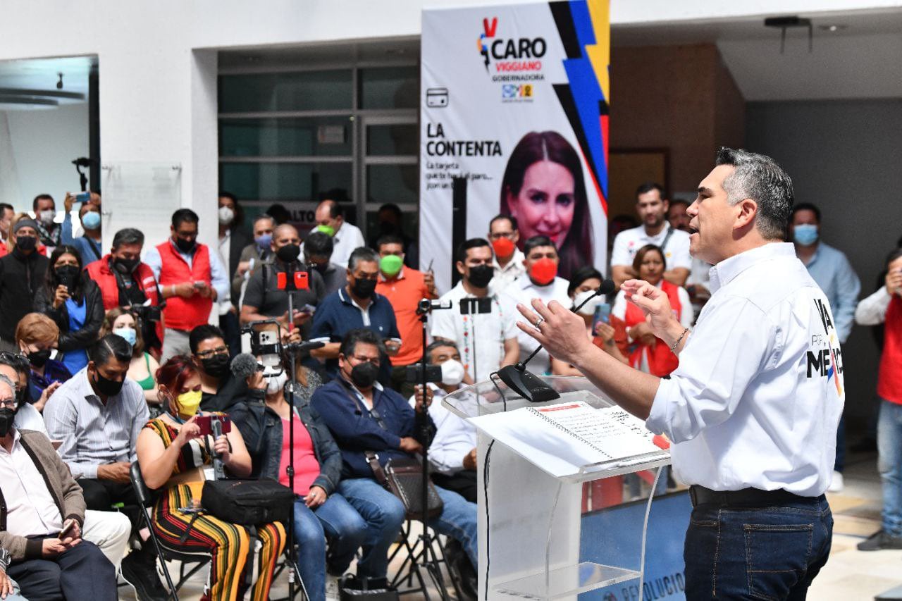 Alejandro Morena acusa ataques contra Carolina Viggiano desde Palacio Nacional