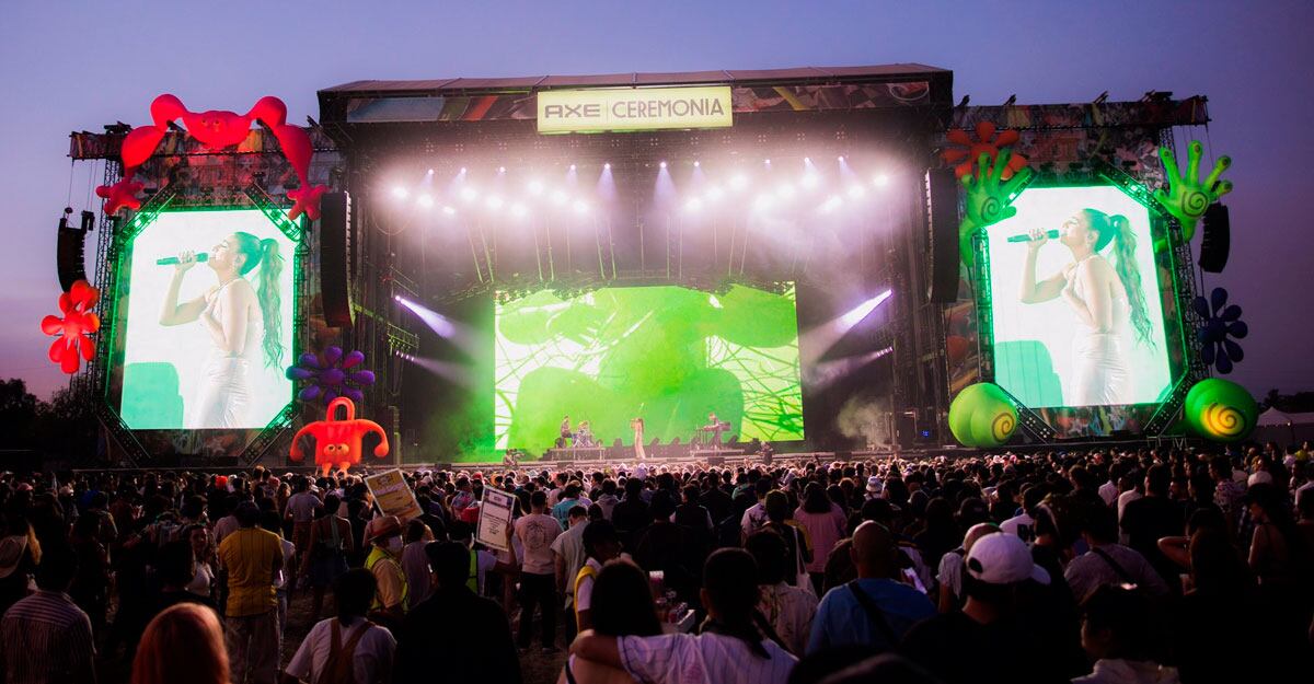 Axe Ceremonia 2025 revela escenarios para el 5 y 6 de abril