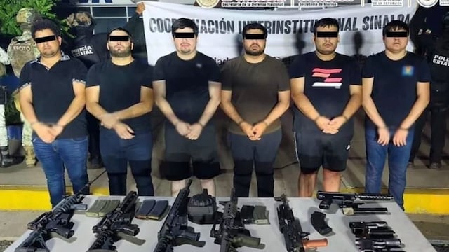 Detención de integrantes de Los Chapitos