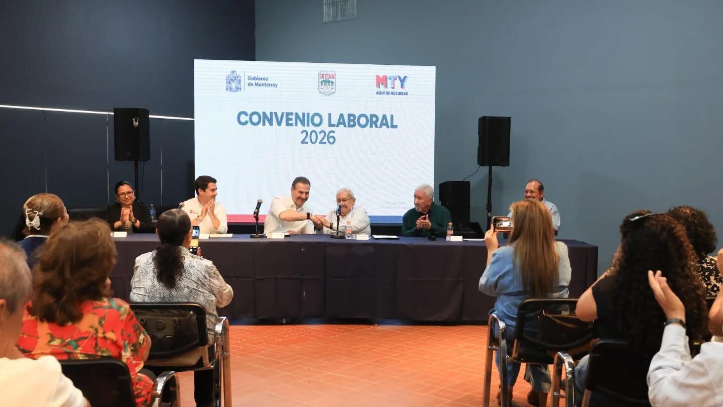 Monterrey firma actualización del contrato colectivo con personal sindicalizado