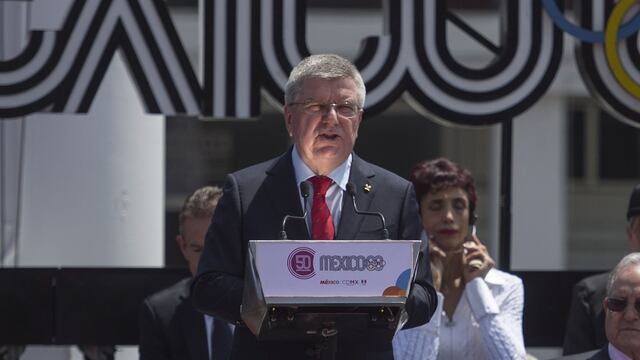 Thomas Bach, presidente del COI