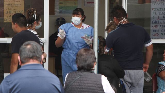 Enfermera en hospital