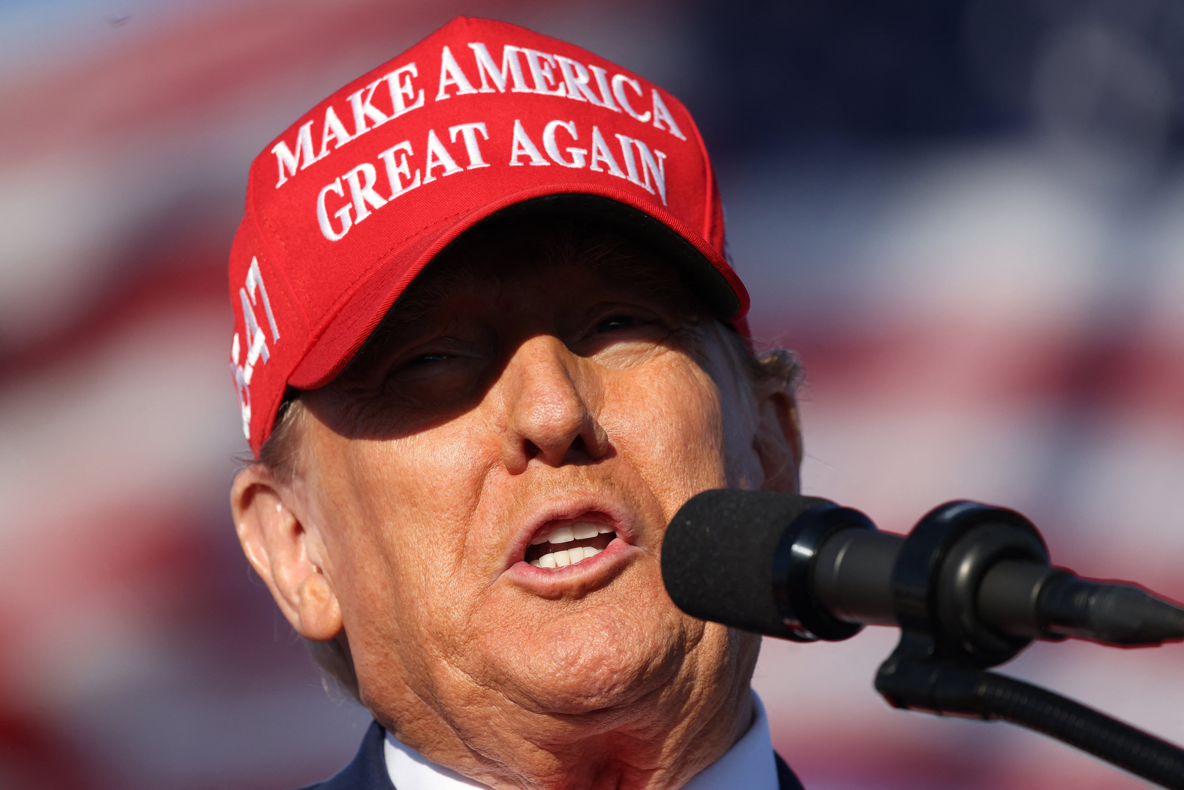 Donald Trump, ex presidente de Estados Unidos