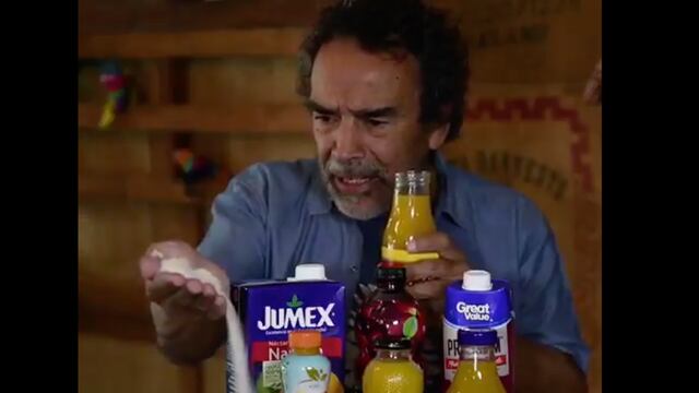 Una botella de néctar de fruta puede contener siete cucharadas de azúcar.