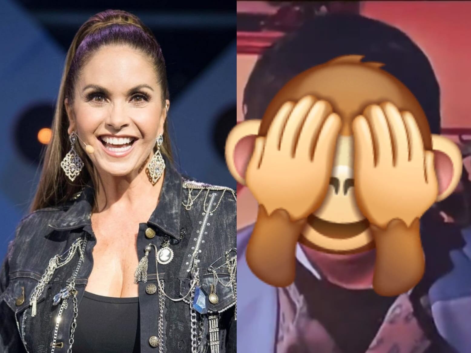 Lucero muestra a René Franco con peluca en "Alborada"