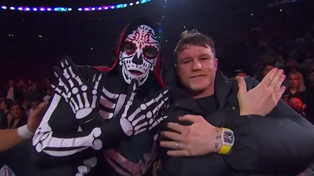 Canelo Álvarez aparece en función de la AAA junto a La Parka y Mr. Iguana
