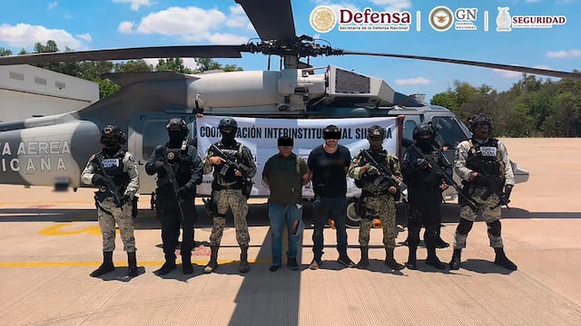 Detención de exdirector de Tránsito de Escuinapa y “Güero Pink”
