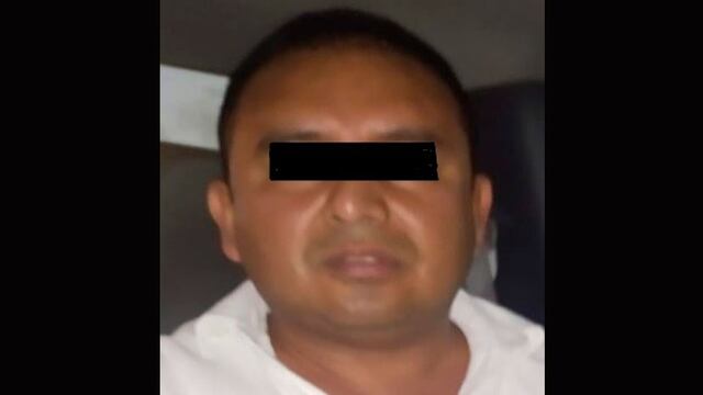 Alberto “N”. Detenido.