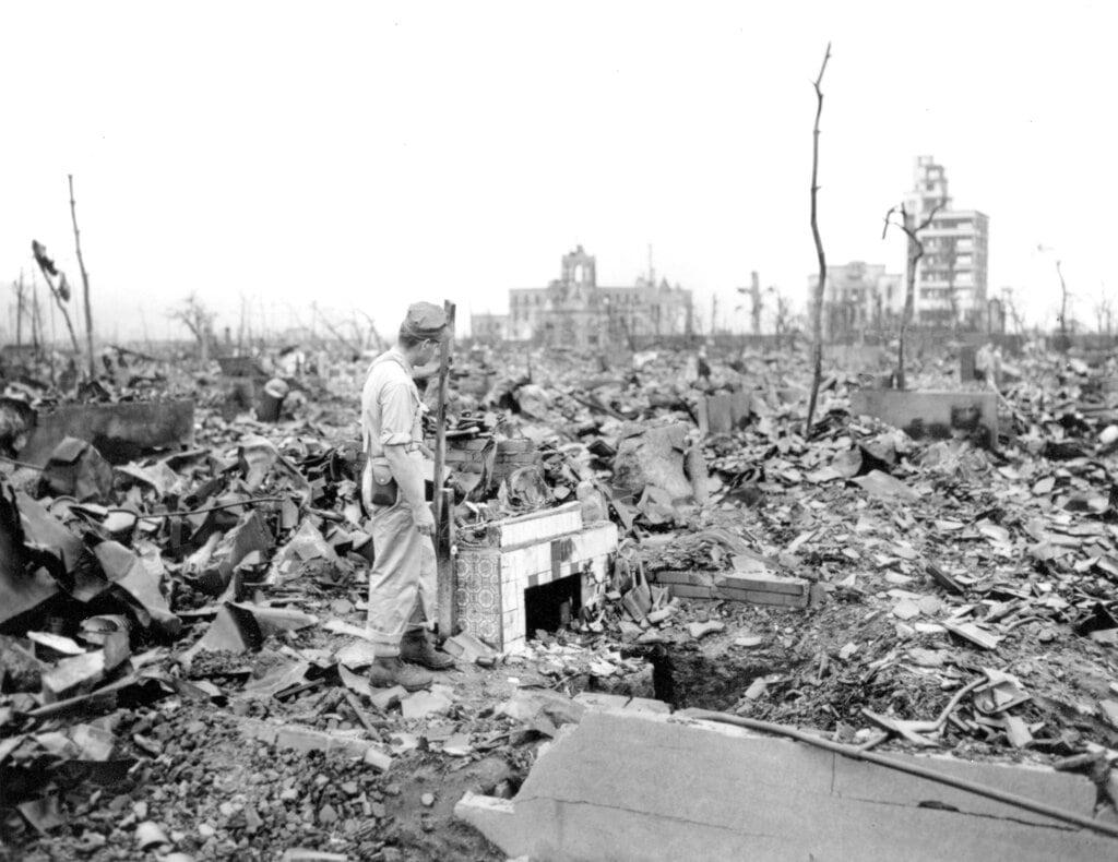 Hiroshima tras bomba