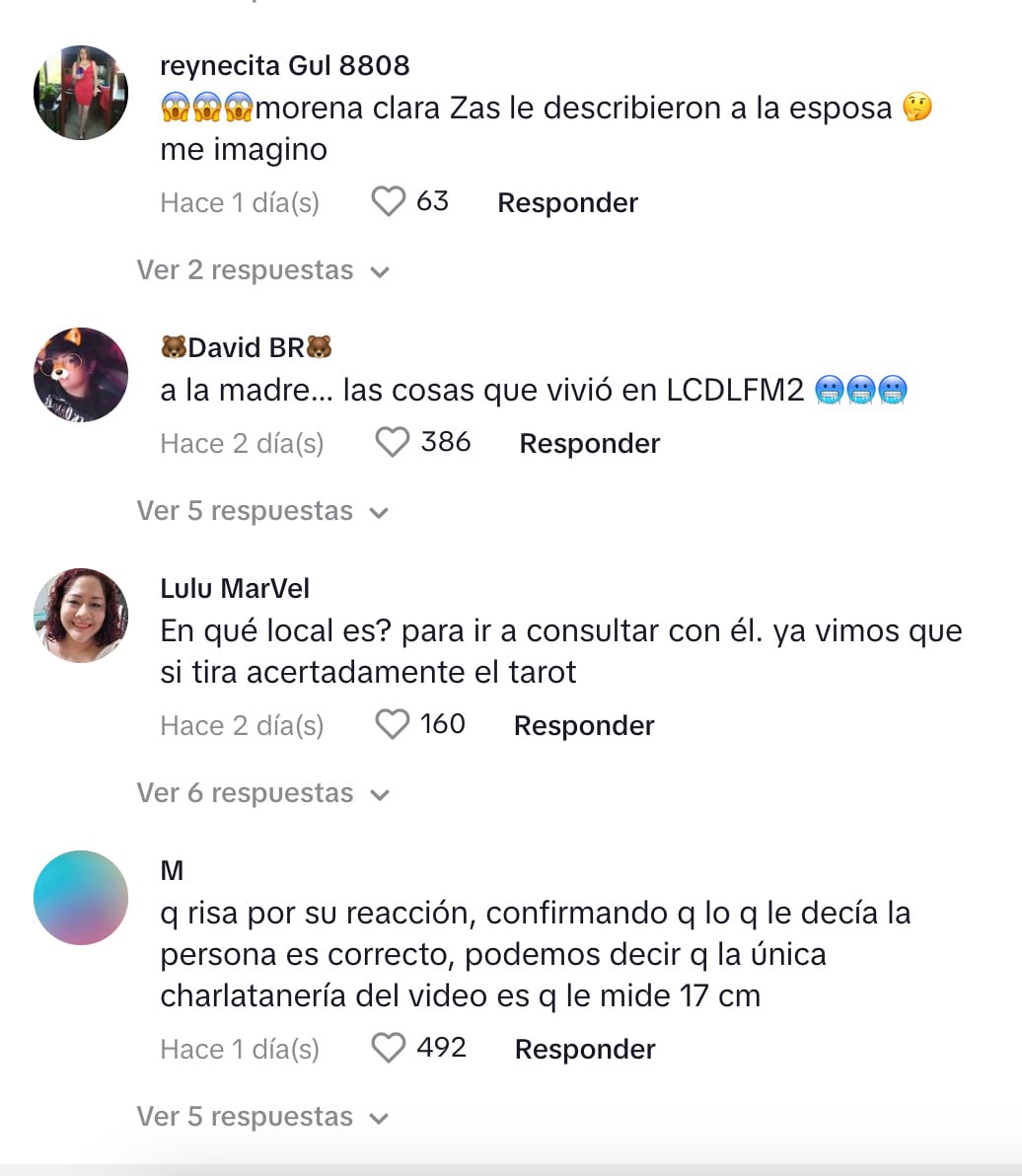 Video de la lectura de tarot a Adrian Marcelo sobre La Casa de los Famosos 2024