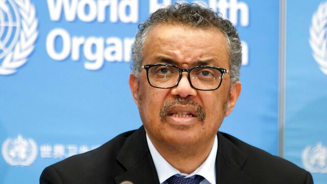 Tedros Adhanom Ghebreyesus.