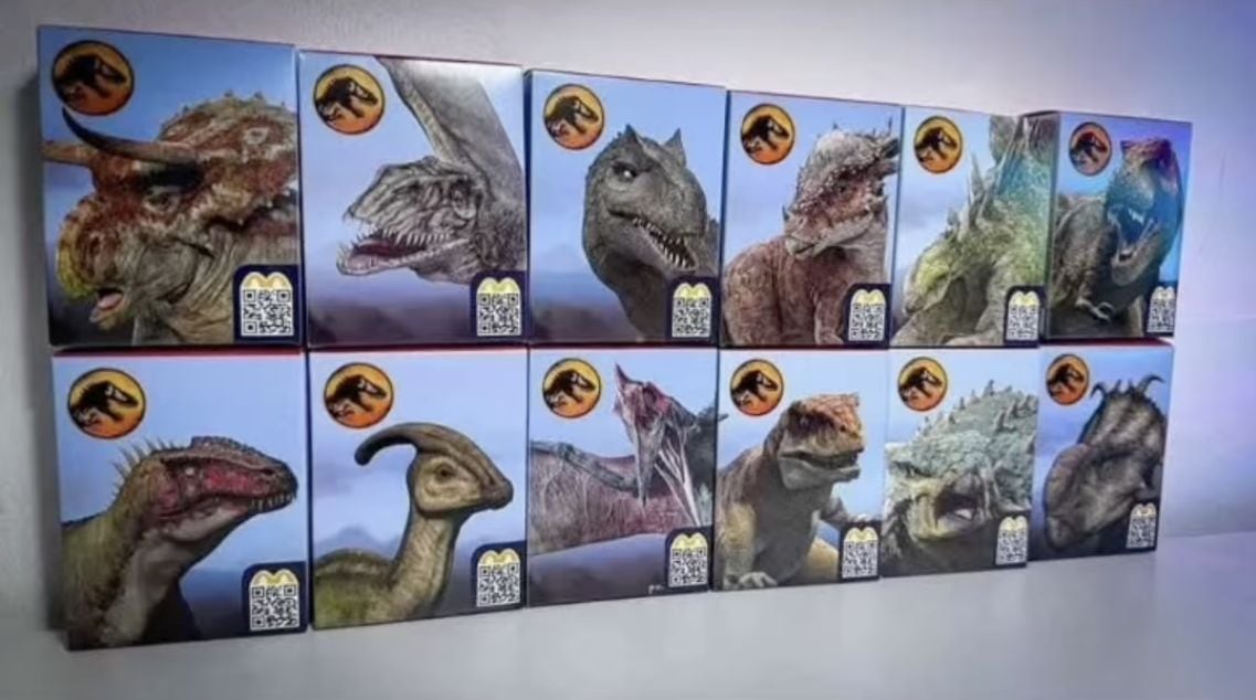 Cajita Feliz de McDonald’s de Jurassic World