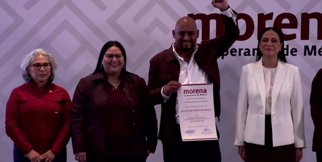 Morena elige a Elí Cesar Cervantes Rojas como coordinador en SLP