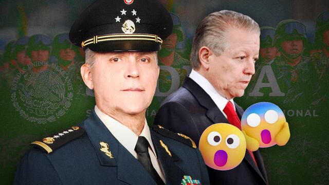 Salvador Cienfuegos y Arturo Zaldívar