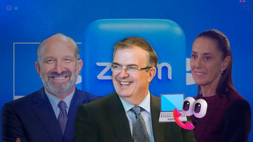 Ebrard revela que Sheinbaum hablará con Howard Lutnick por Zoom
