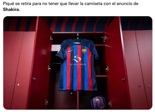 Memes por el retiro de Gerard Piqué del Fútbol