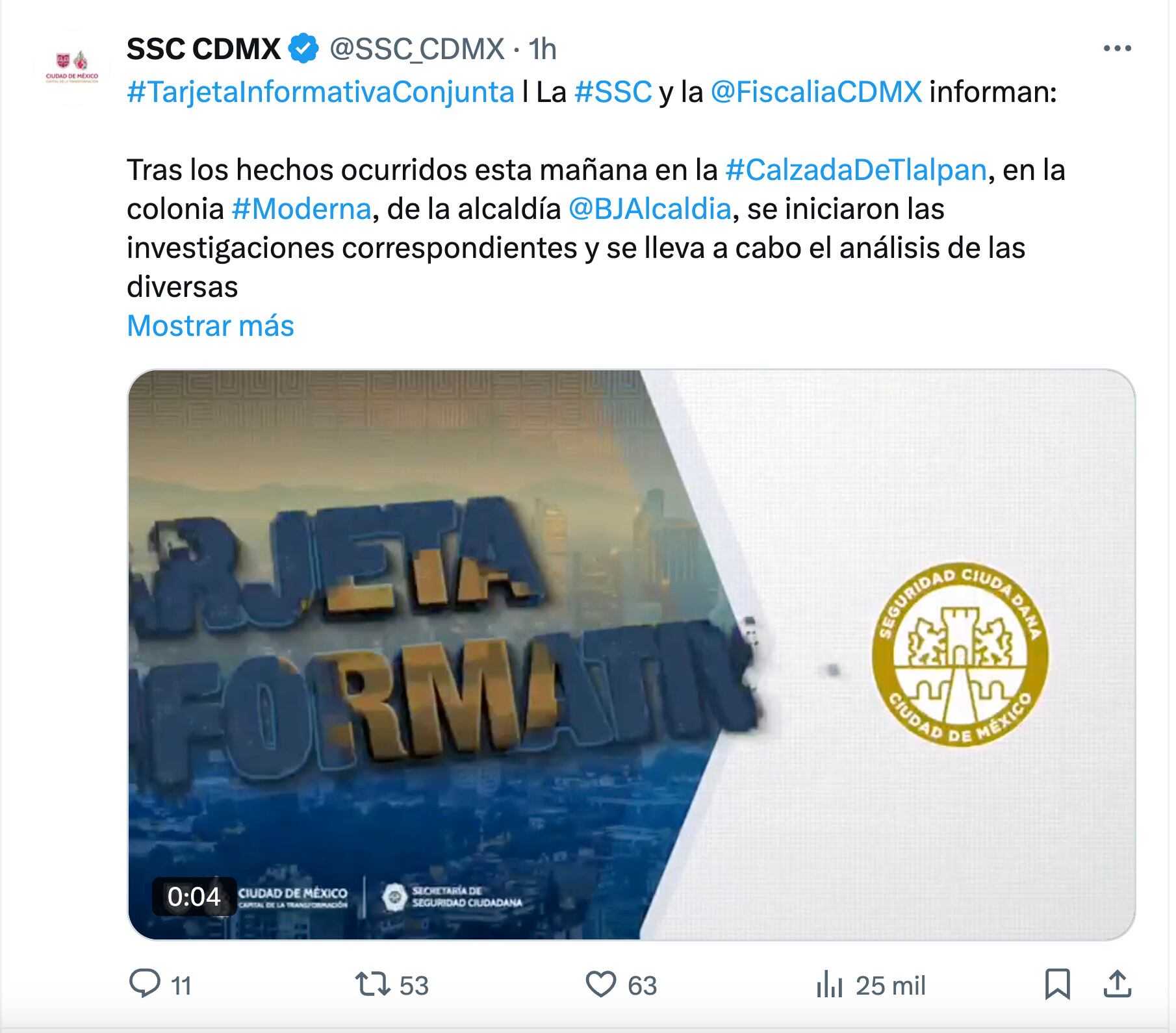 SSC y Fiscalía anuncian trabajo conjunto en investigaciones por ataque a Ximena Guzmán y José Muñoz