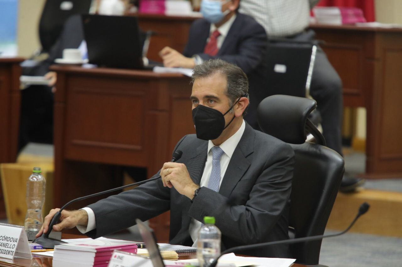 Lorenzo Córdova, consejero presidente del INE