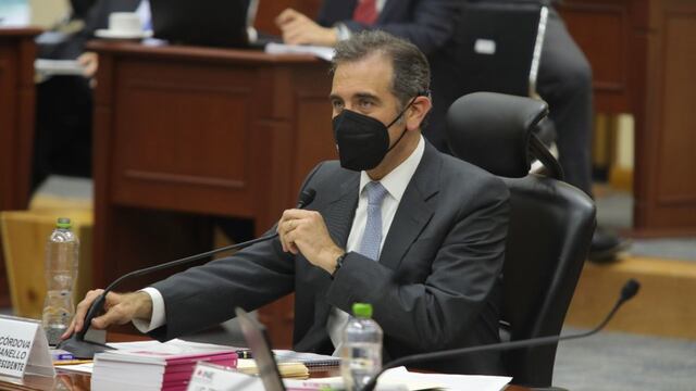 Lorenzo Córdova, consejero presidente del INE