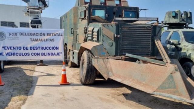 Así lucen los Vehículos Monstruo incautados en Tamaulipas