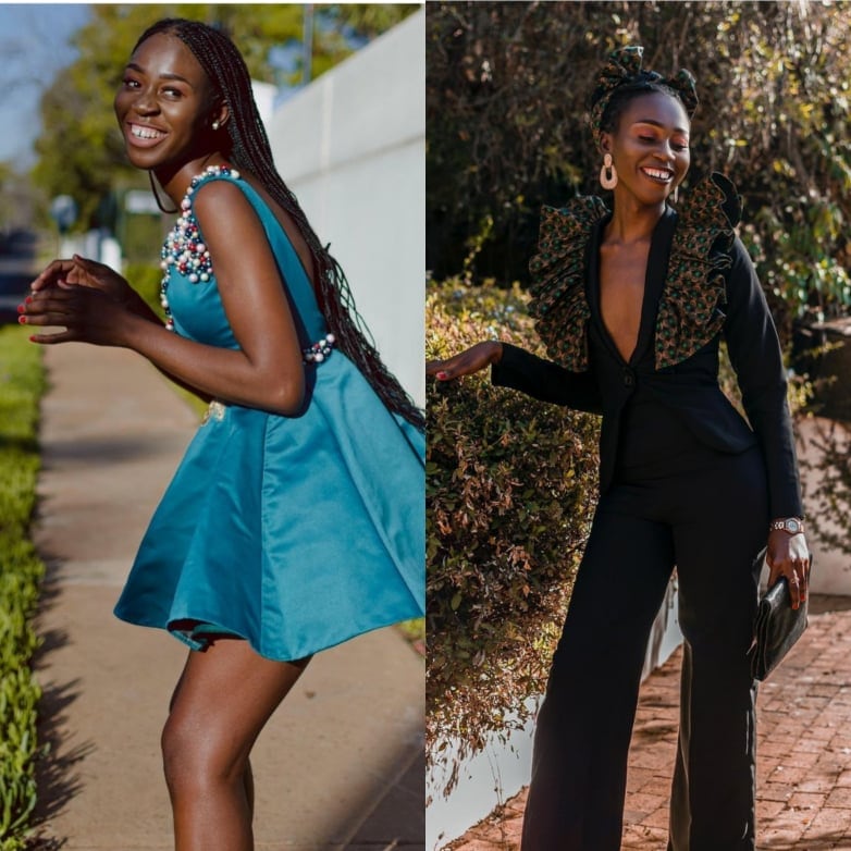 Lehlogonolo Machaba, modelo.