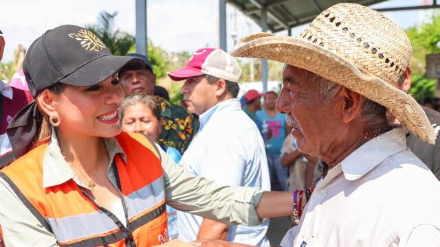 Evelyn Salgado en San Pedro las Playas