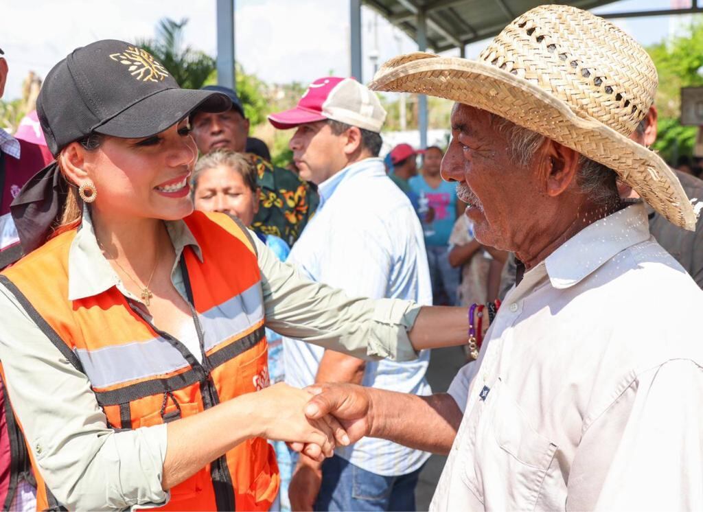 Evelyn Salgado en San Pedro las Playas