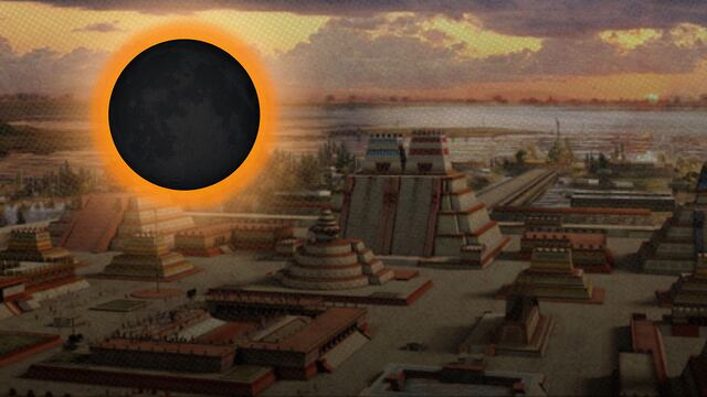 ¿Hubo un eclipse solar en la fundación de Tenochtitlán?