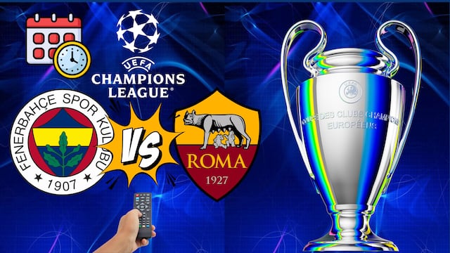 Fenerbahce vs Roma: ¿Cuándo y dónde ver el partido de la Jornada 1 de la Champions League?