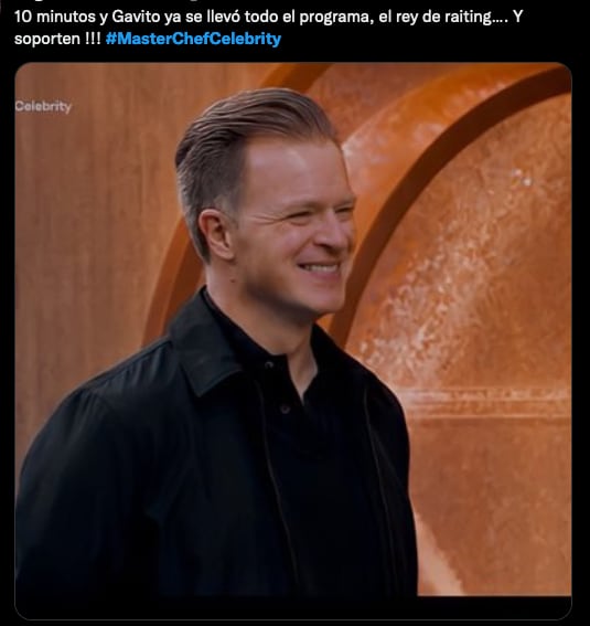 Meme de Arturo López Gavito en MasterChef Celebrity México.