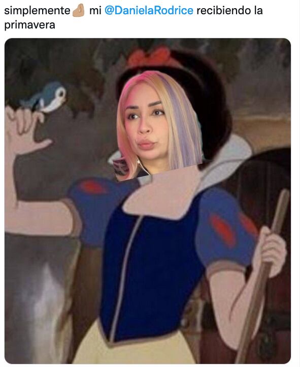 Convierten a Daniela Rodrice en Blancanieves.