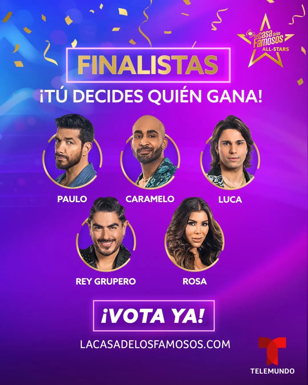 Finalistas de La Casa de los Famosos All Stars