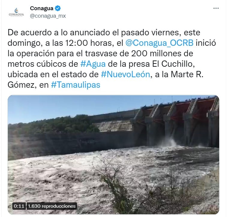 Tuit de Conagua