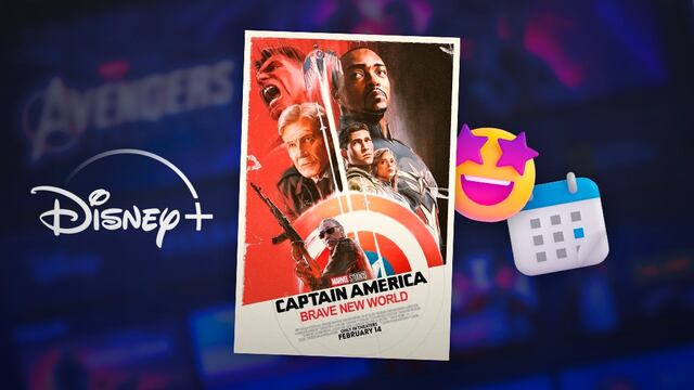 Capitán América: un nuevo mundo en Disney+