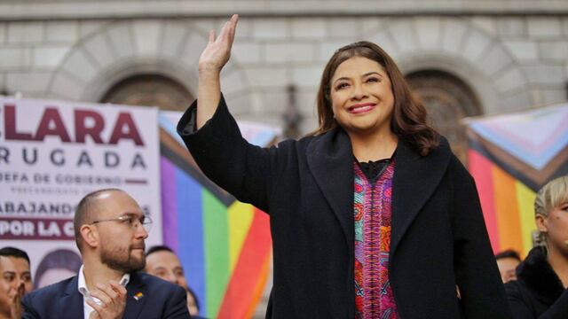 Clara Brugada, candidata de Morena a la CDMX