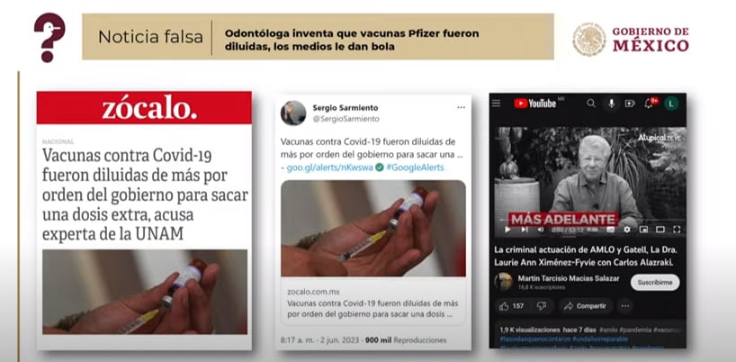 Mentiras de la semana hoy 7 de junio