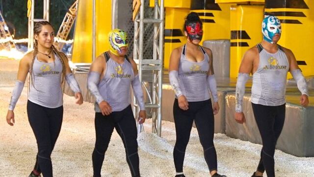 Los Luchadores de Reto 4 Elementos