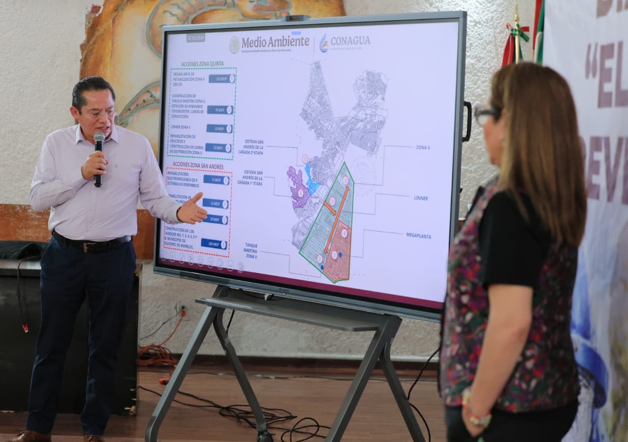 Ecatepec invertirá casi mil mdp para garantizar acceso al agua en 2026.