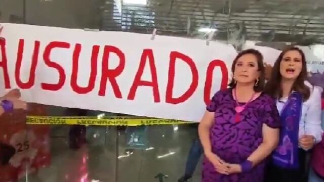 Xóchitl Gálvez “clausura” la Fiscalía CDMX y agarra de pretexto el Día Internacional de la Mujer
